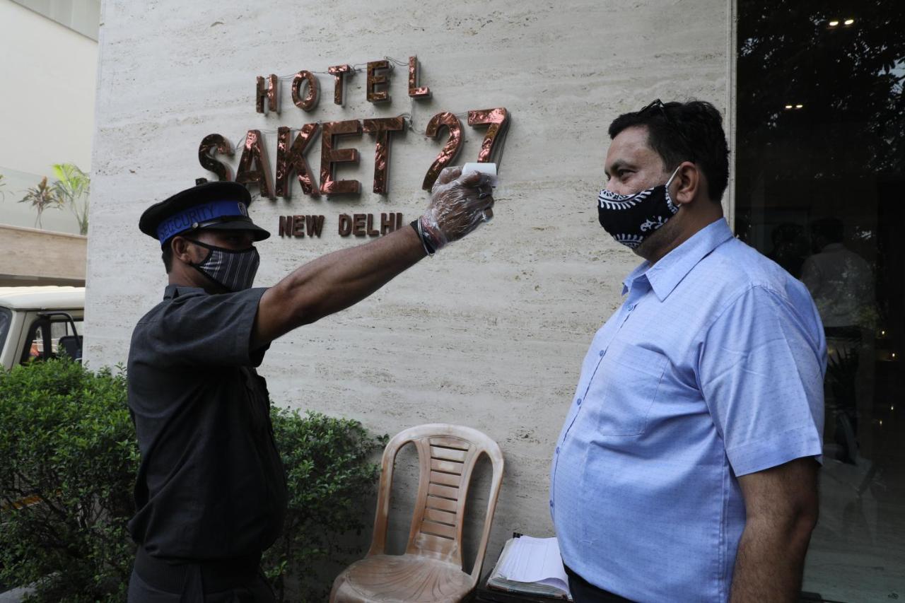 Hotel Saket 27 Νέο Δελχί Εξωτερικό φωτογραφία